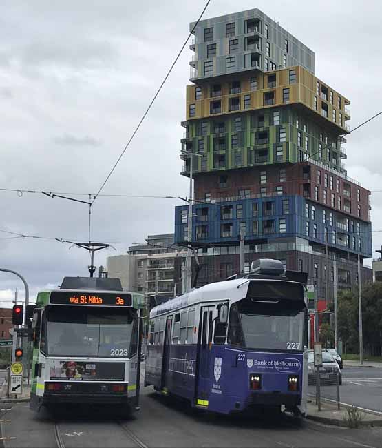 Yarra Trams Class B 2023 & Z3 227